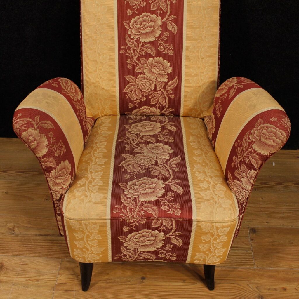 Italian Chair in fabric flowers