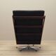 Office leather armchair, Danish design, 1970s, production: Denmark