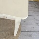 patinated farmhouse table
