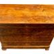 Commode en ronce de noyer XIXe Louis Philippe