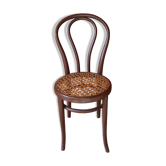 Chaise bistrot en bois et cannage Jacob & Josef Kohn, 1890-1910