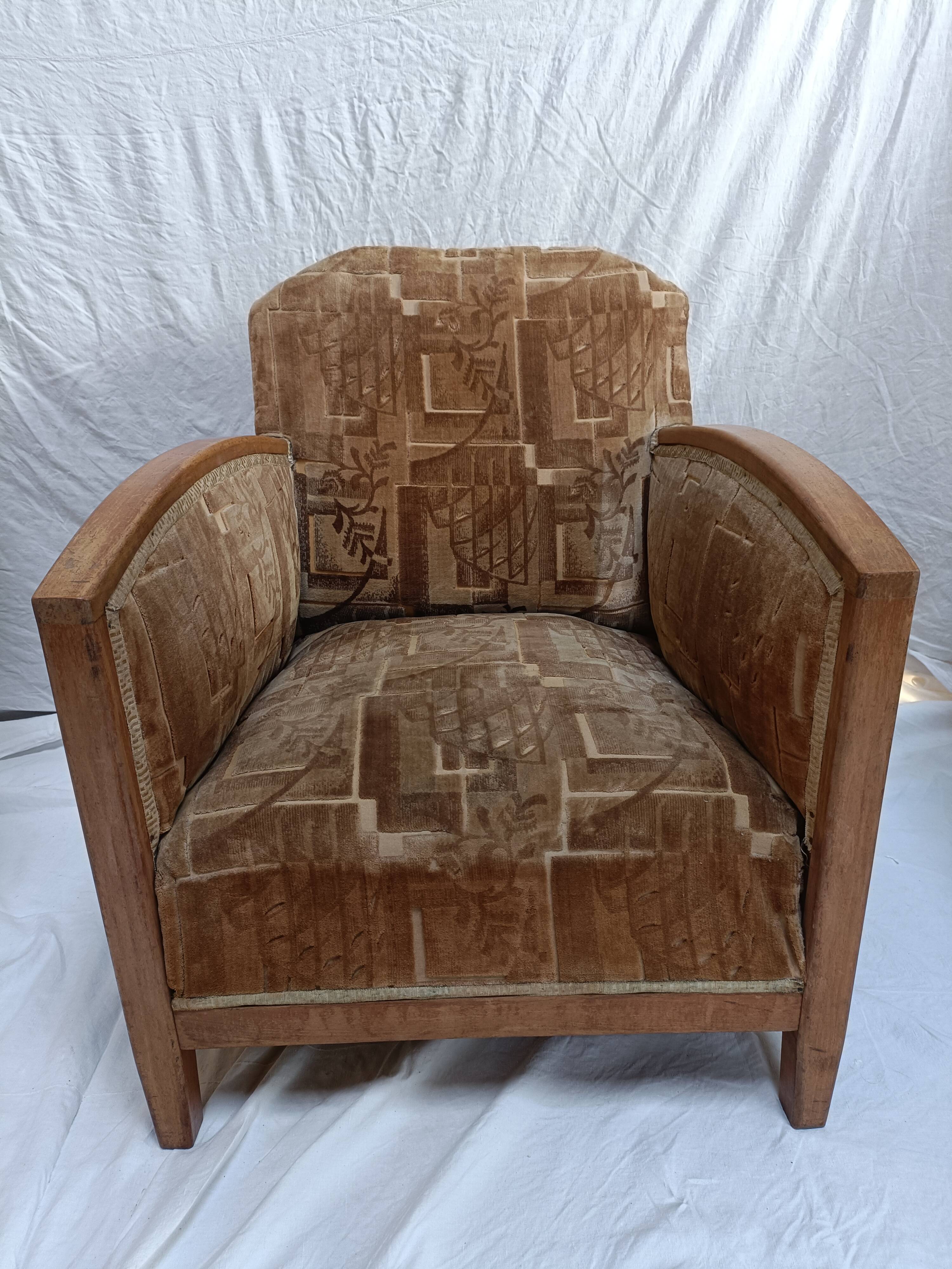 Paire de fauteuils ART DECO
