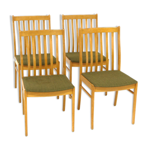 set de 4 chaises en chêne