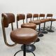 Vintage bar stools by Swedish designer Borje Johanson