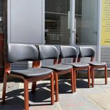 4 chaises de salle à manger années 60