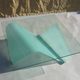 Table "sail" in curved glass by Dietmar Joester