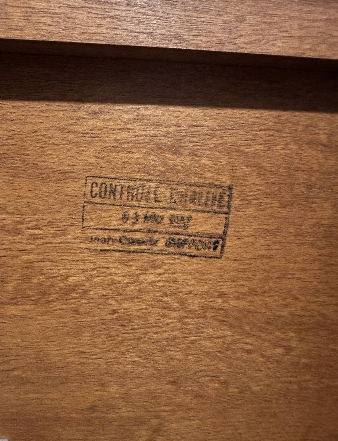 Louis-Philippe style cylinder desk in solid wood, matching stool.