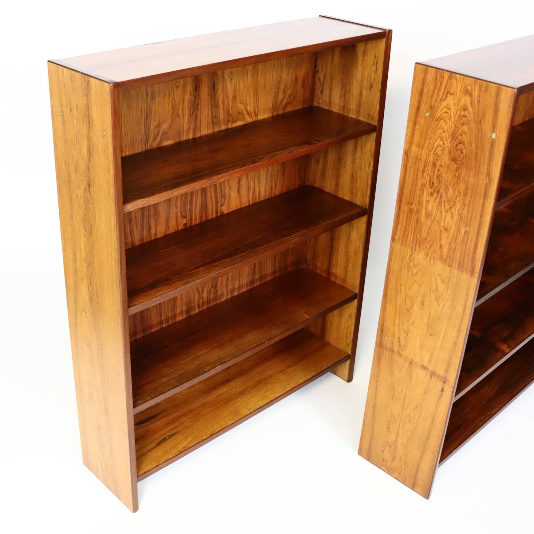 Pair of rosewood shelves from the 60s