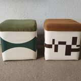 Vintage pouf