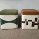 Vintage pouf