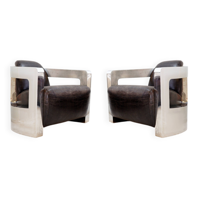 Paire de fauteuils ''Mars'' Timothy Oulton - 2009