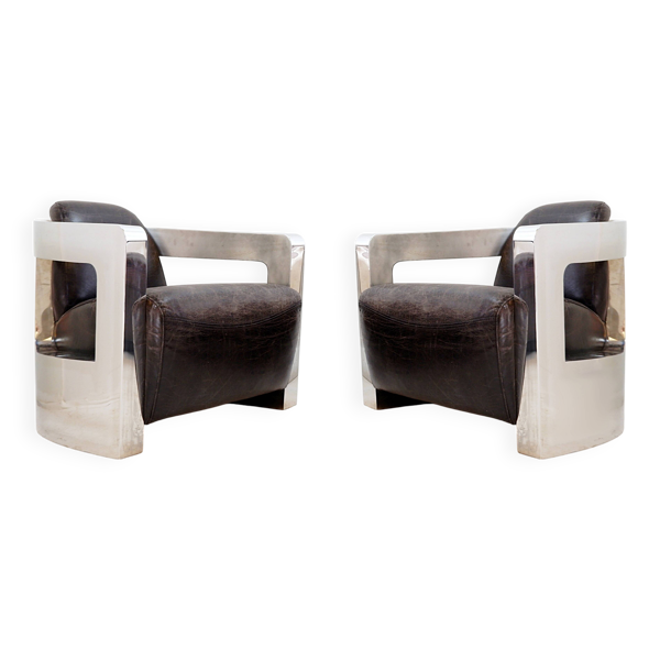 Paire de fauteuils ''Mars'' Timothy Oulton - 2009