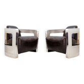 Paire de fauteuils "Mars" Timothy Oulton - 2009