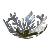 Designer metal fruit bowl