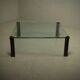 Grande table basse monumentale modèle T14 par Peter Ghyczy années 1970