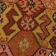 Tapis Kilim couleur terre cuite 212x438Cm, tapis en laine tissé à la main, tapis Oushak