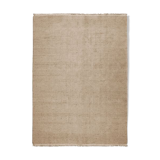 Woven jute rug 160x230 natural