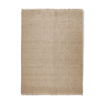 Woven jute rug 160x230 natural