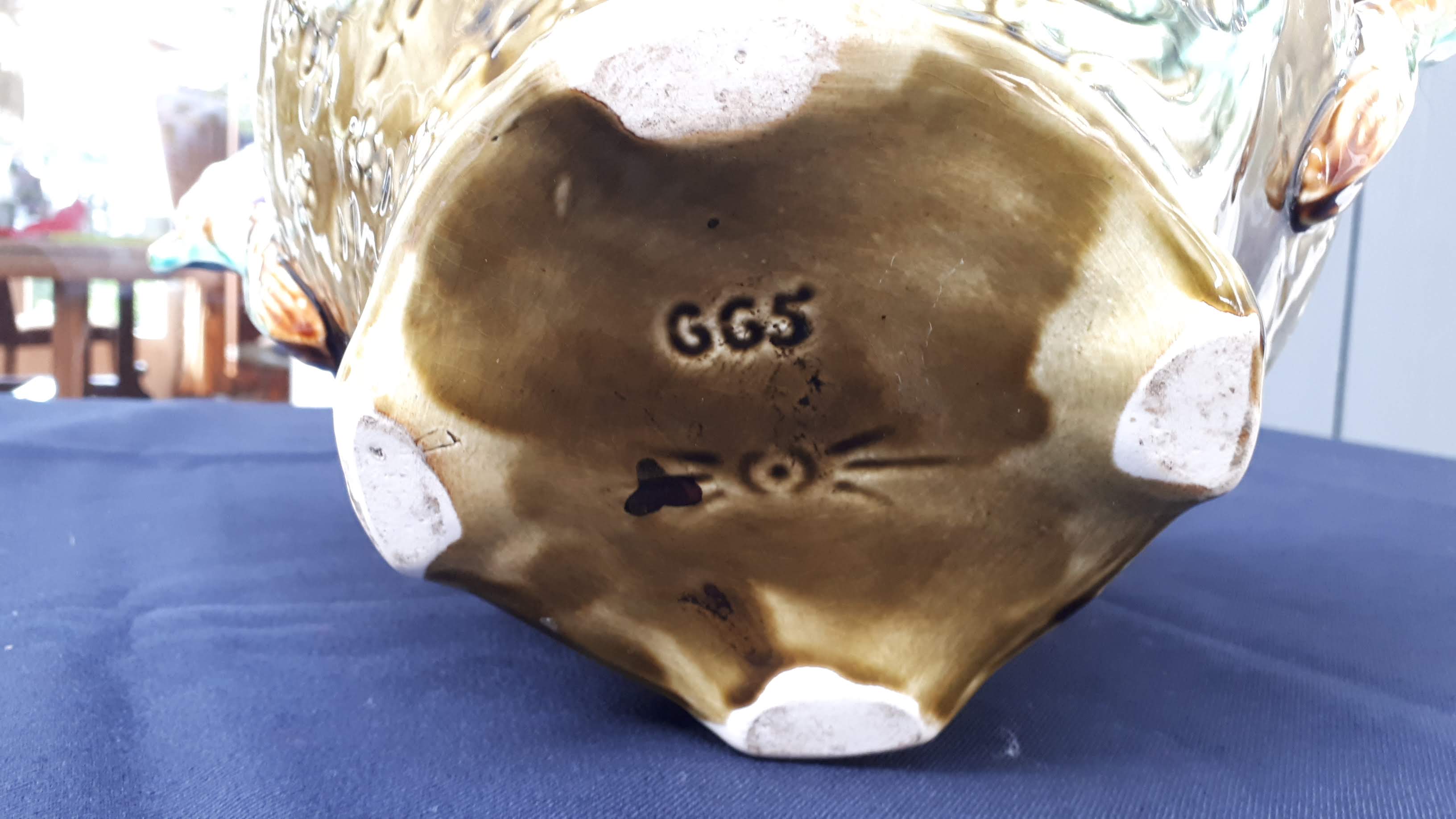 Cache pot art nouveau onnaing