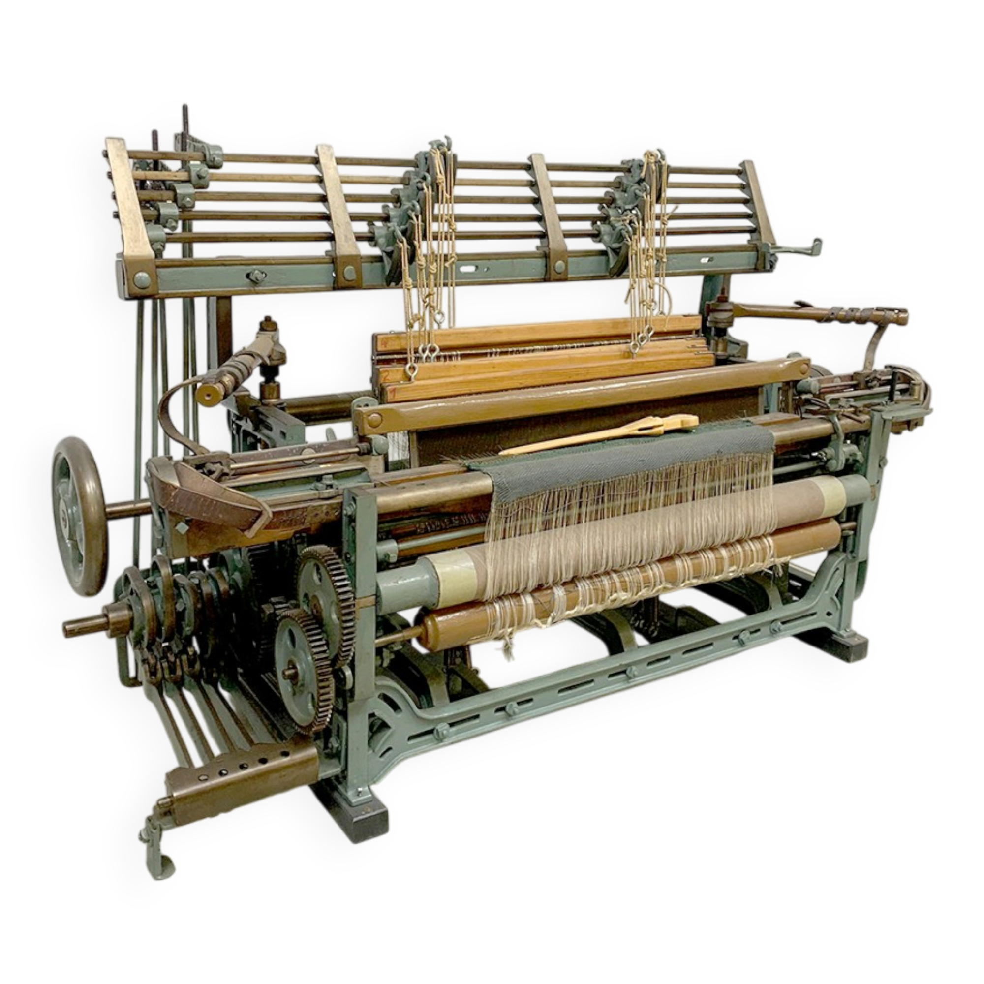 Antique weaving loom