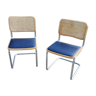 Set de 2 chaises de Marcel Breuer Cesca b32 édition des années 70