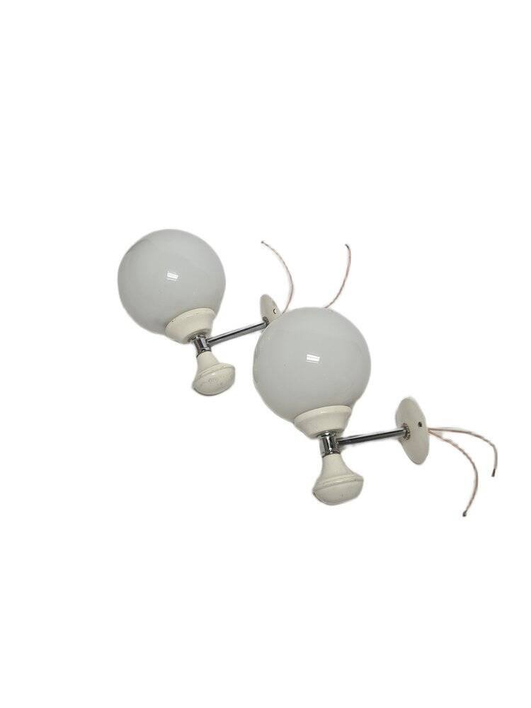 Art Deco sconces, Poland, 1970s, set of 2