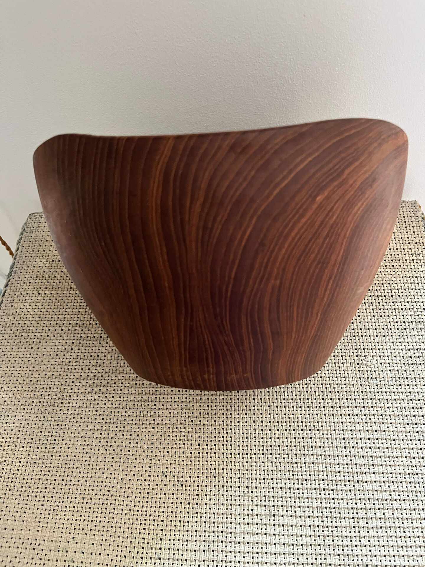 Wooden salad bowl