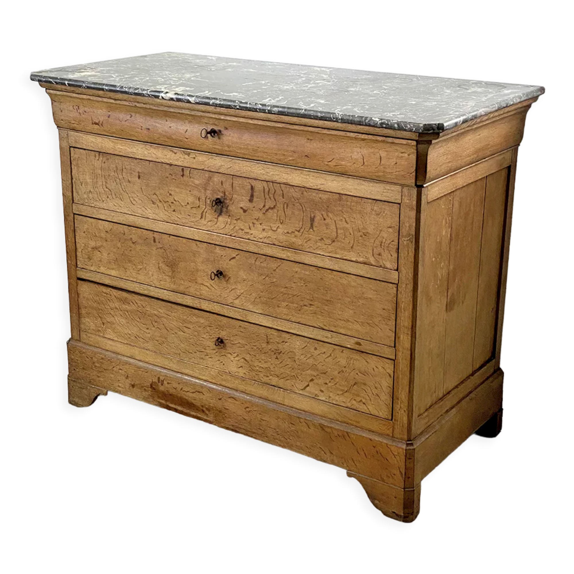 Louis Philippe nineteenth oak chest of drawers