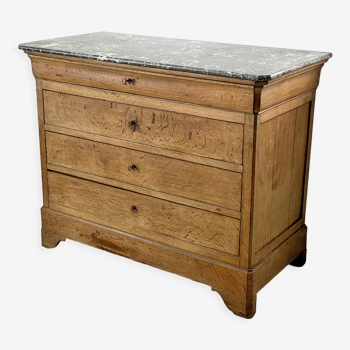 Louis Philippe nineteenth oak chest of drawers
