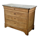 Louis Philippe nineteenth oak chest of drawers