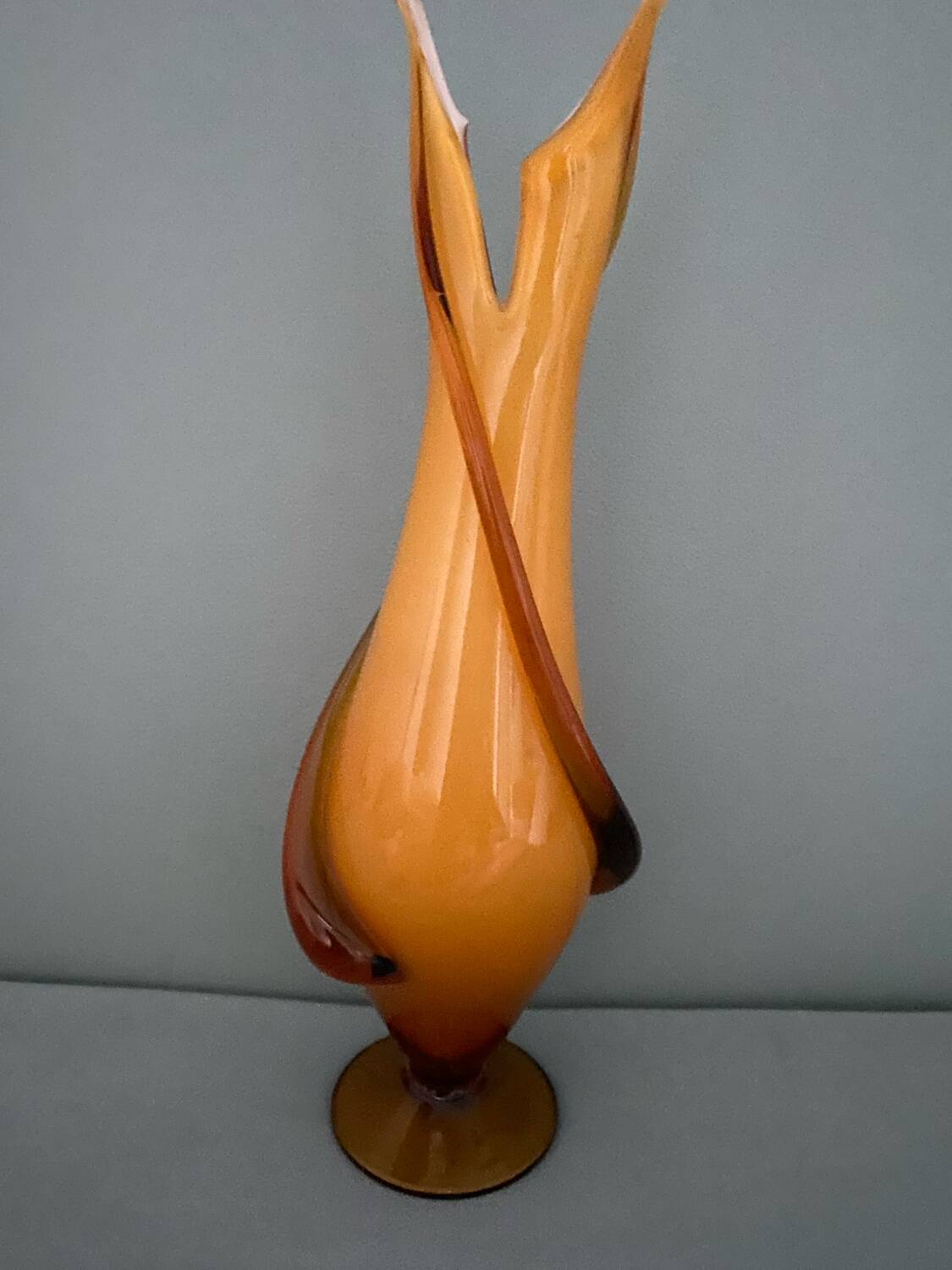 Murano vase Fratelli betti 1950/60 Empoli