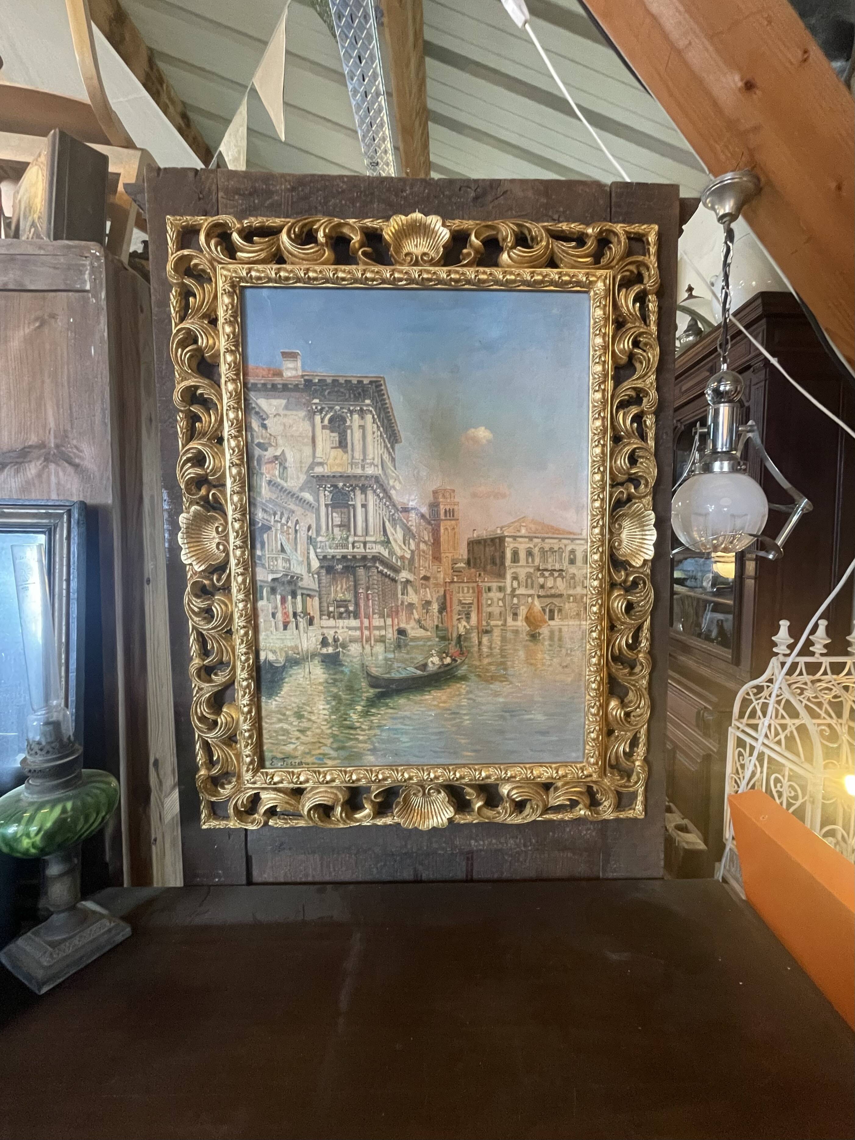 Oil painting on canvas