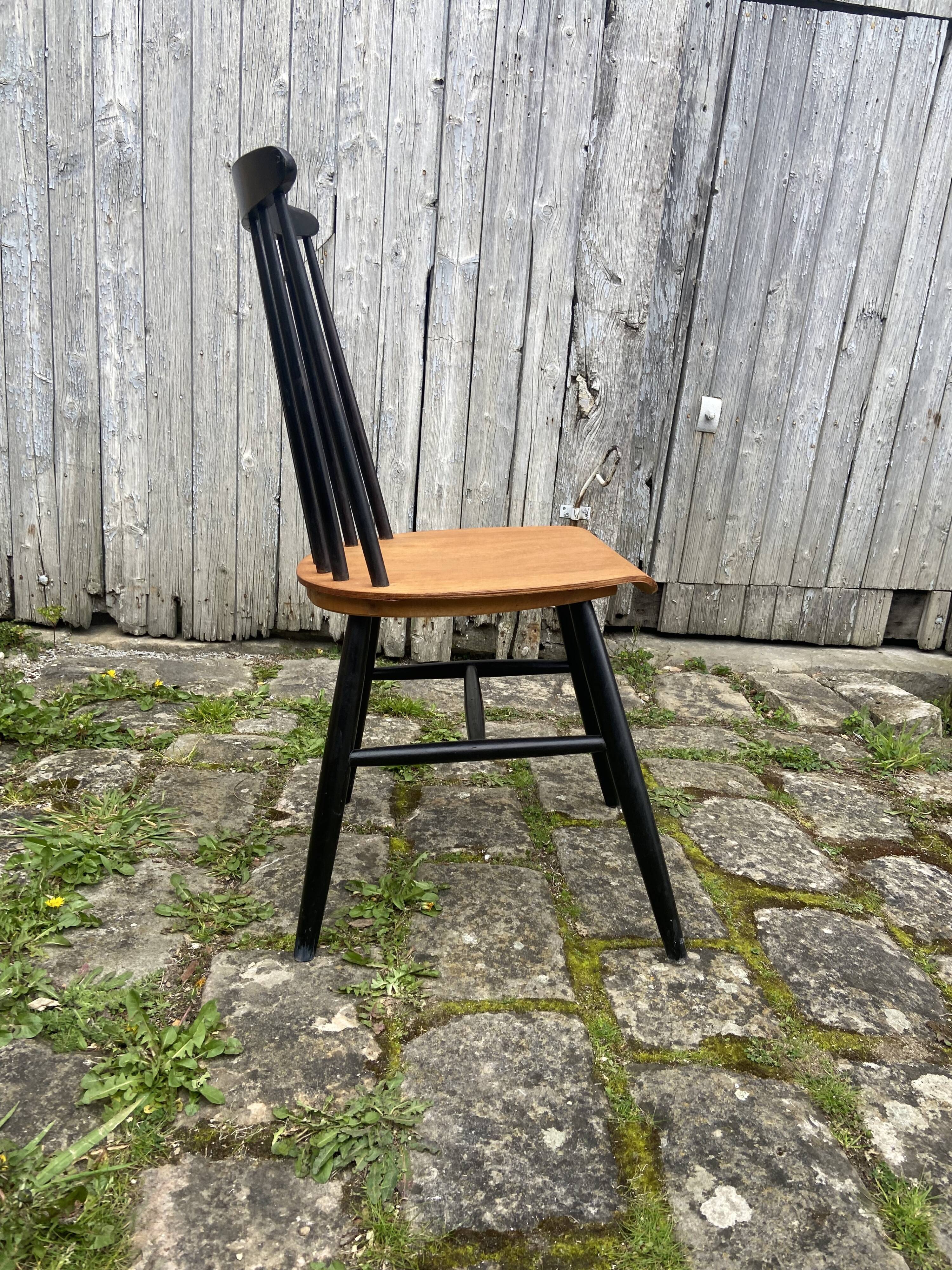 Fanett model chair by Ilmari Tapiovaara 1955