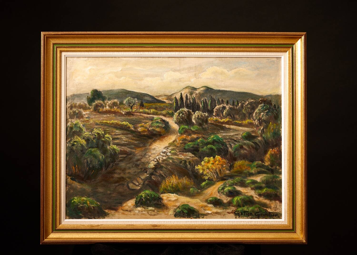 Oil on canvas Gatien Gontier