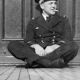 Vintage marine photo on the deck of a boat recent print 30x50cm on baryta paper