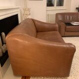 De Sede Vintage Leather Sofa DS-47 2-seater