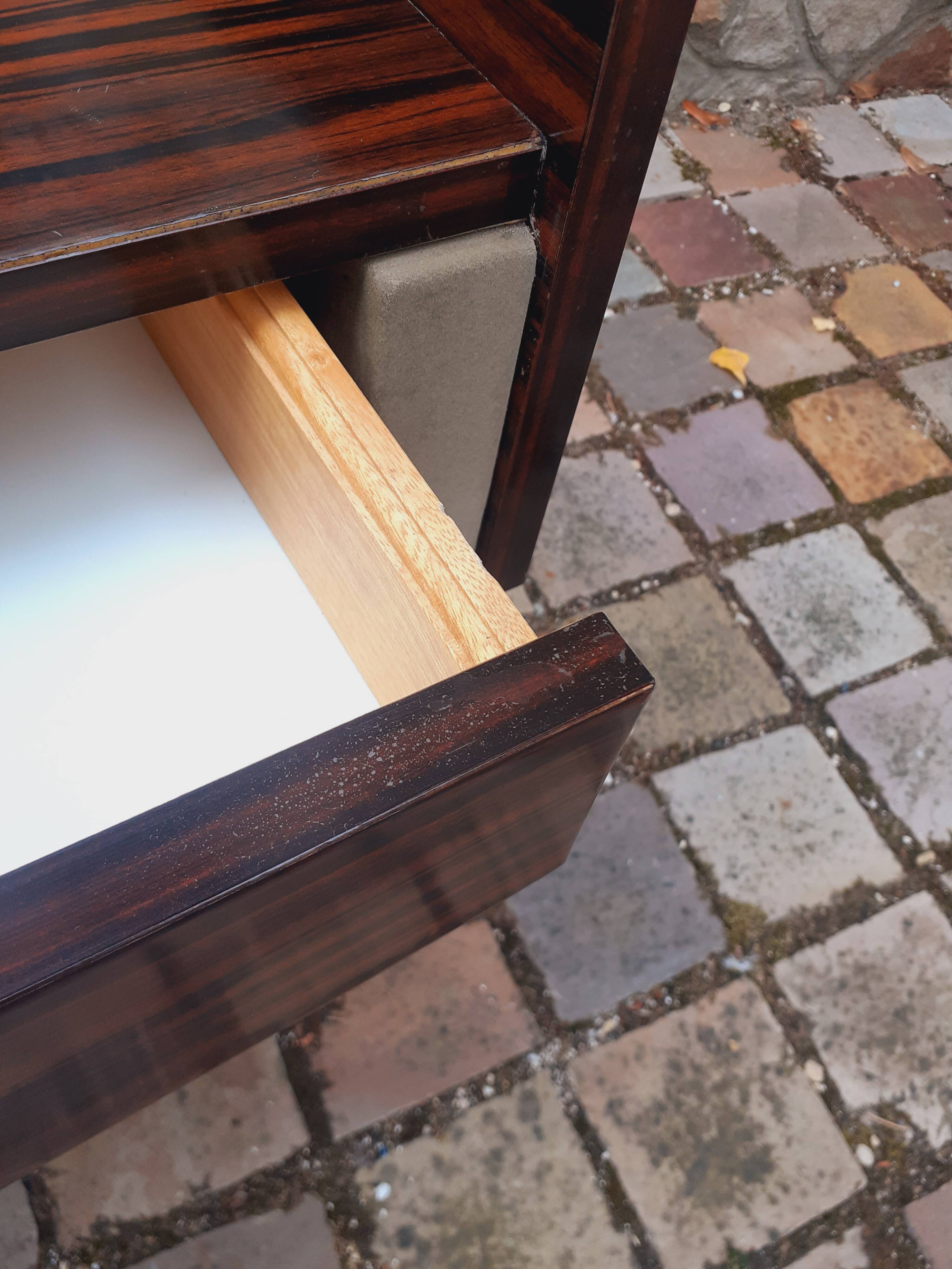 Rosewood console table, 1970s