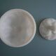 Sucrier, drageoir style Louis XV en opaline de Portieux