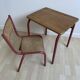 School desk and its chair