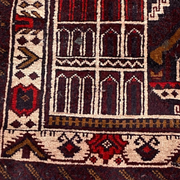 Tapis afghan Baluch vintage 140x86cm