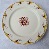 Boch La Louvière 7 assiettes plates