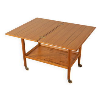 60s extendable Serving Trolley by Poul Jeppesen