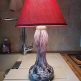 Lampe en verre de Murano améthyste