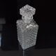 Vintage crystal glass liqueur decanter,1950