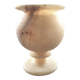 Vase style Médicis en albâtre
