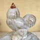 Vintage glazed ceramic rooster