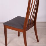Mid-Century Teak and Fabric Dining Chairs by Leslie Dandy for G-Plan, 1960s, Set of 6