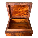 Rectangular wooden box