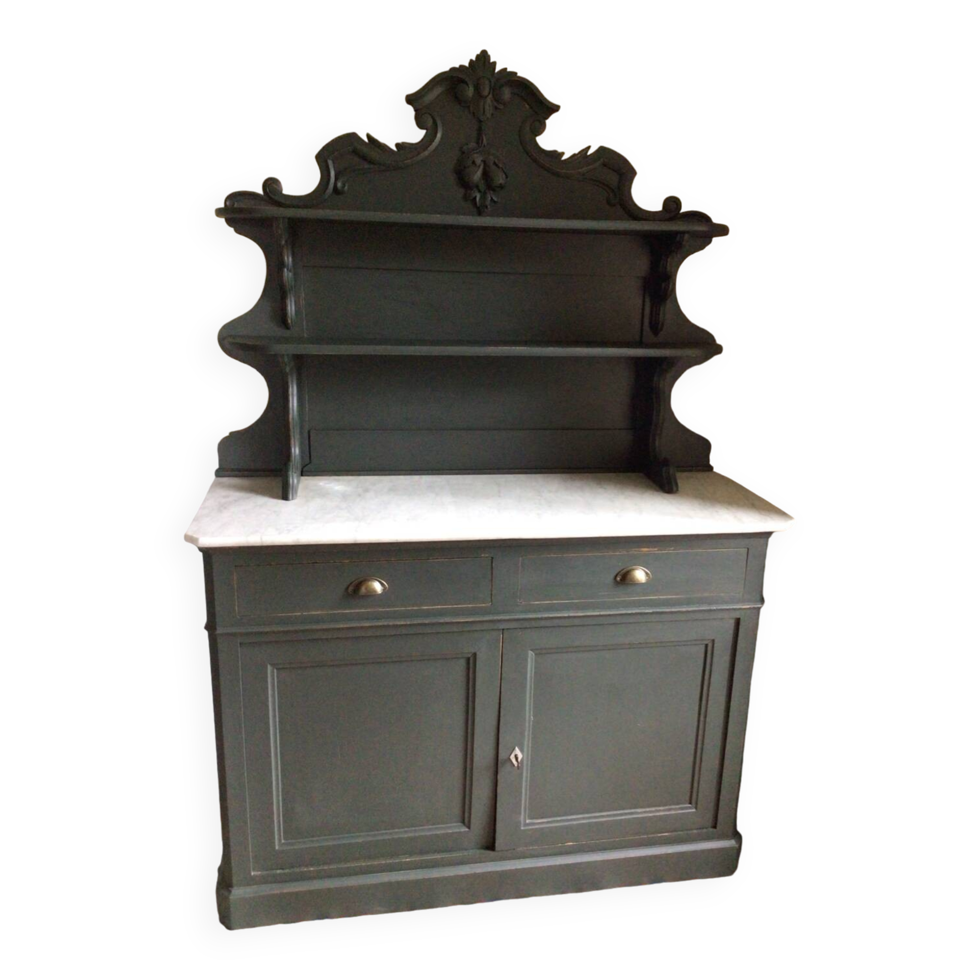 Saint hubert english green buffet