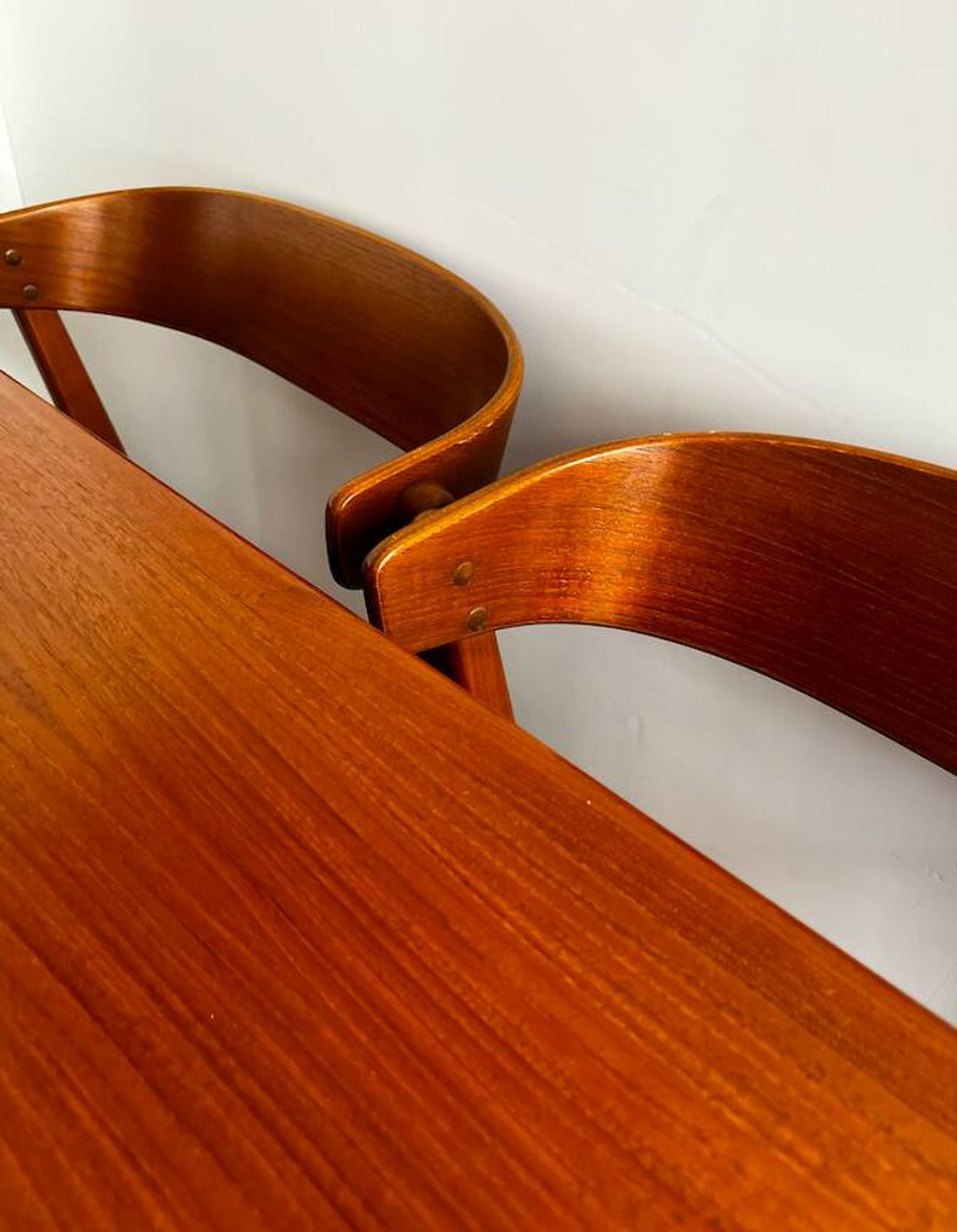 Dining table and its 4 chairs, Denmark, 1960